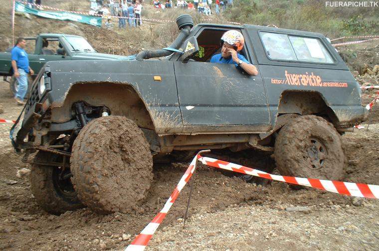 Nissan Patrol en trial 4x4